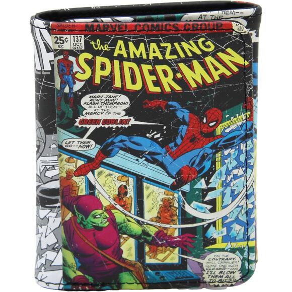The Amazing Spider-Man Comic #137 Trifold Wallet - Picture 1 of 3